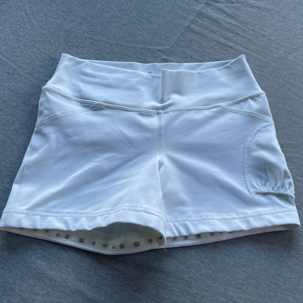 Athleta Women's White Athletic Shorts